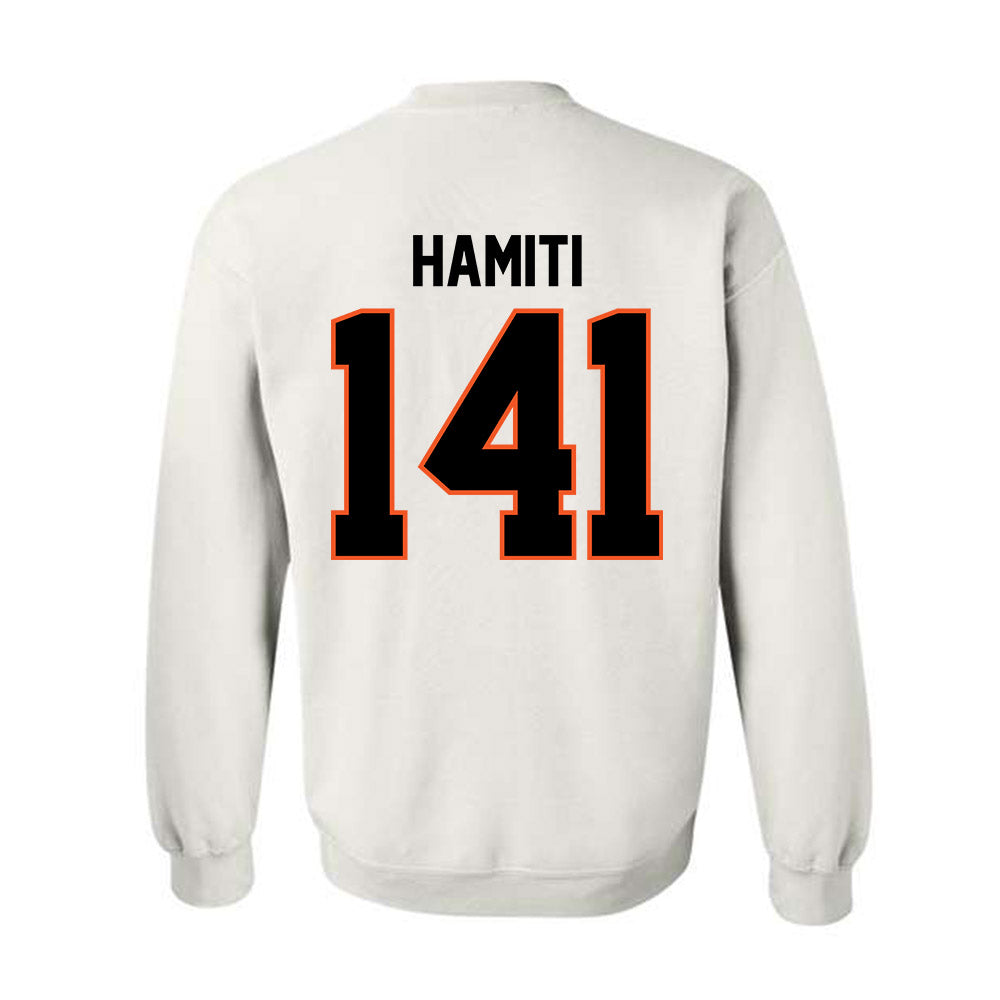 Oklahoma State - NCAA Wrestling : Jake Hamiti - Classic Shersey Crewneck Sweatshirt-1