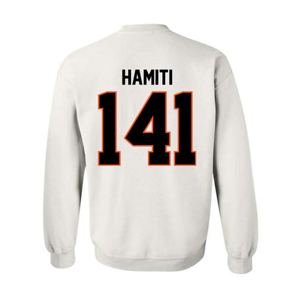 Oklahoma State - NCAA Wrestling : Jake Hamiti - Classic Shersey Crewneck Sweatshirt-1