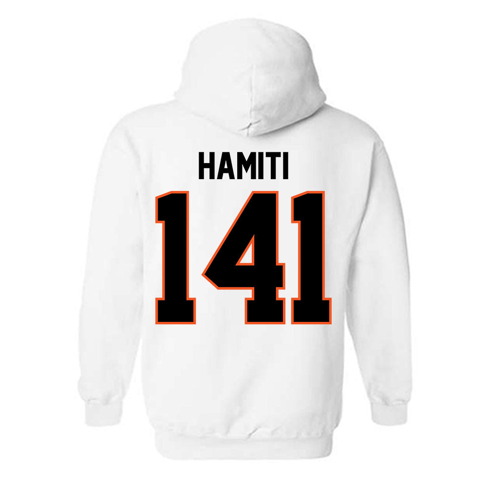 Oklahoma State - NCAA Wrestling : Jake Hamiti - Classic Shersey Hooded Sweatshirt-1