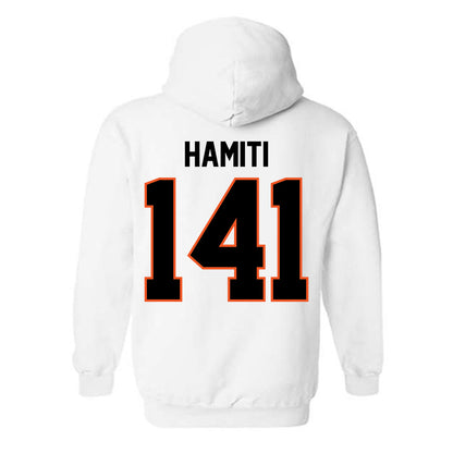 Oklahoma State - NCAA Wrestling : Jake Hamiti - Classic Shersey Hooded Sweatshirt-1