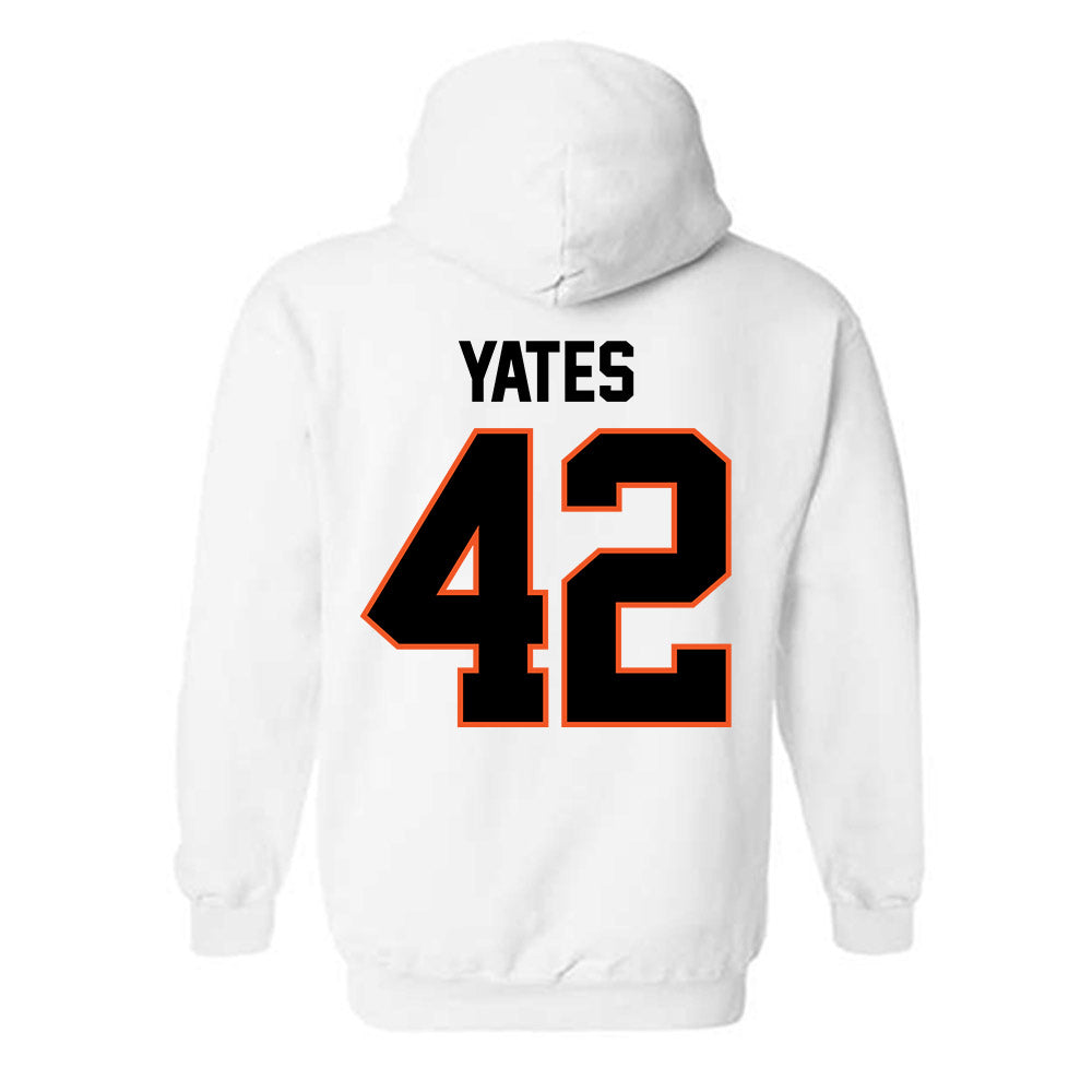 Oklahoma State - NCAA Football : Caden Yates - Classic Shersey Hooded Sweatshirt-1