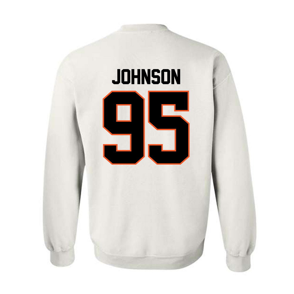 Oklahoma State - NCAA Football : Jaleel Johnson - Classic Shersey Crewneck Sweatshirt
