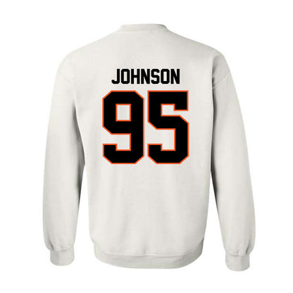 Oklahoma State - NCAA Football : Jaleel Johnson - Classic Shersey Crewneck Sweatshirt