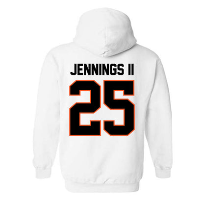 Oklahoma State - NCAA Men's Basketball : Robert Jennings II - Classic Shersey Hooded Sweatshirt-1