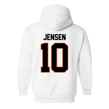 Oklahoma State - NCAA Women's Soccer : Emma Jensen - Classic Shersey Hooded Sweatshirt-1