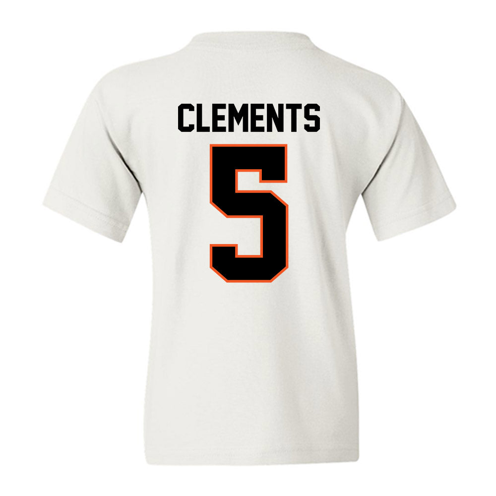 Oklahoma State - NCAA Football : Saadiq Clements - Classic Shersey Youth T-Shirt-1