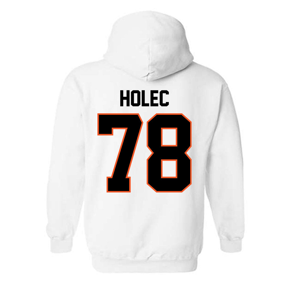 Oklahoma State - NCAA Football : Kai Holec - Classic Shersey Hooded Sweatshirt-1