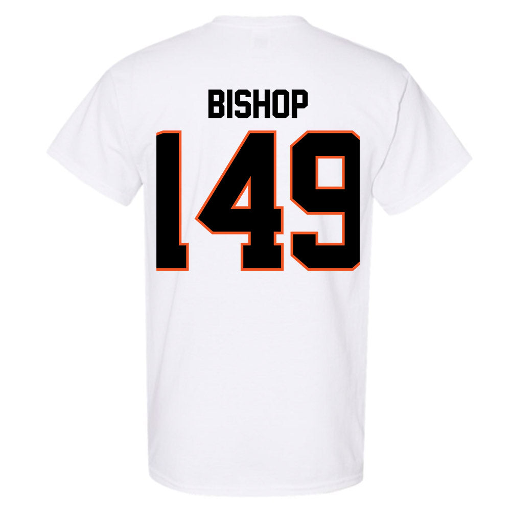 Oklahoma State - NCAA Wrestling : Max Bishop - Classic Shersey T-Shirt-1