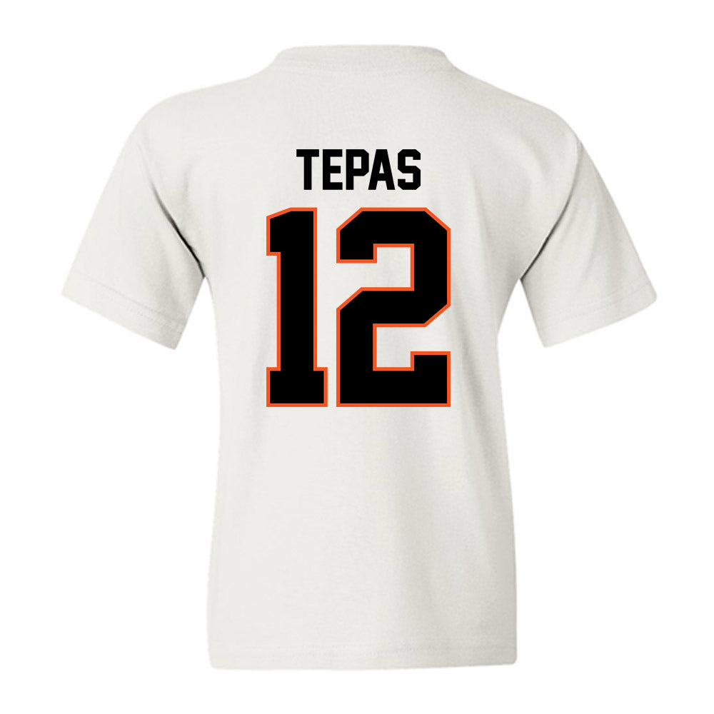 Oklahoma State - NCAA Football : Luke Tepas - Classic Shersey Youth T-Shirt-1