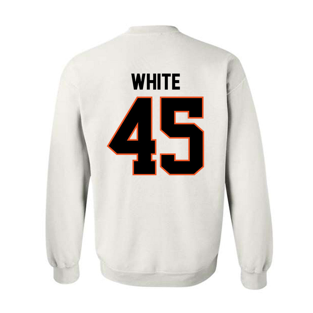 Oklahoma State - NCAA Football : Enai White - Classic Shersey Crewneck Sweatshirt-1