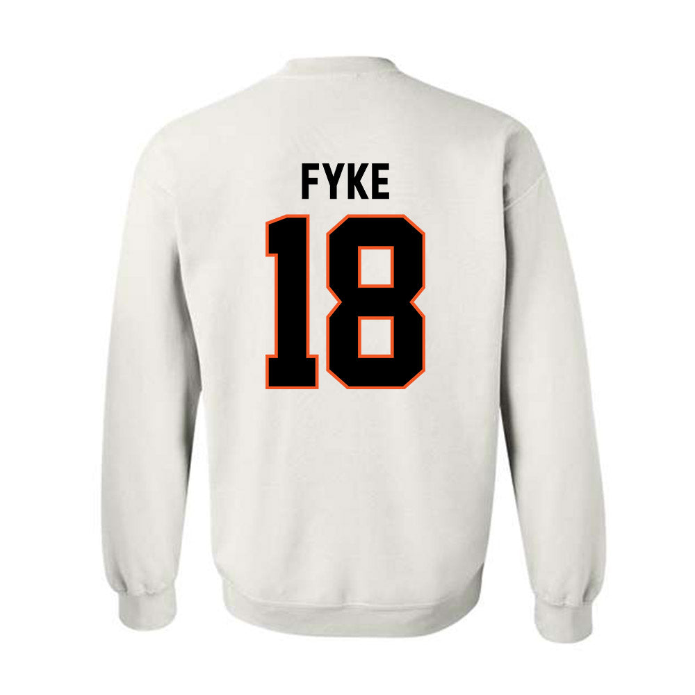 Oklahoma State - NCAA Baseball : Kai Fyke - Classic Shersey Crewneck Sweatshirt-1