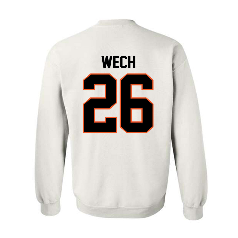 Oklahoma State - NCAA Baseball : Noah Wech - Classic Shersey Crewneck Sweatshirt-1
