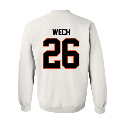 Oklahoma State - NCAA Baseball : Noah Wech - Classic Shersey Crewneck Sweatshirt-1