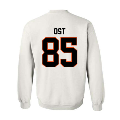 Oklahoma State - NCAA Football : Nate Ost - Classic Shersey Crewneck Sweatshirt-1