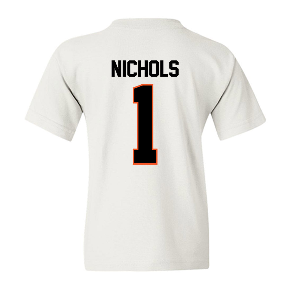 Oklahoma State - NCAA Women's Soccer : Clare Nichols - Classic Shersey Youth T-Shirt-1