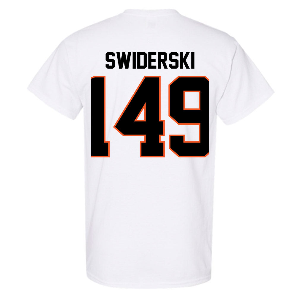 Oklahoma State - NCAA Wrestling : Casey Swiderski - Classic Shersey T-Shirt-1