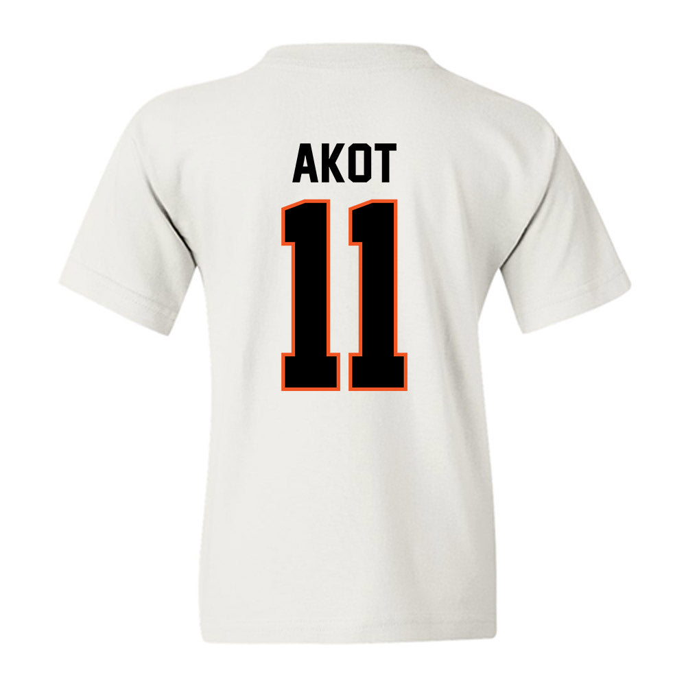 Oklahoma State - NCAA Women's Basketball : Achol Akot - Classic Shersey Youth T-Shirt-1