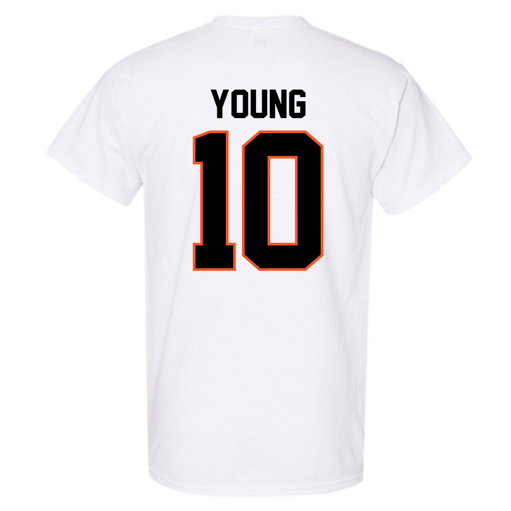 Oklahoma State - NCAA Football : Wyatt Young - Classic Shersey T-Shirt-1