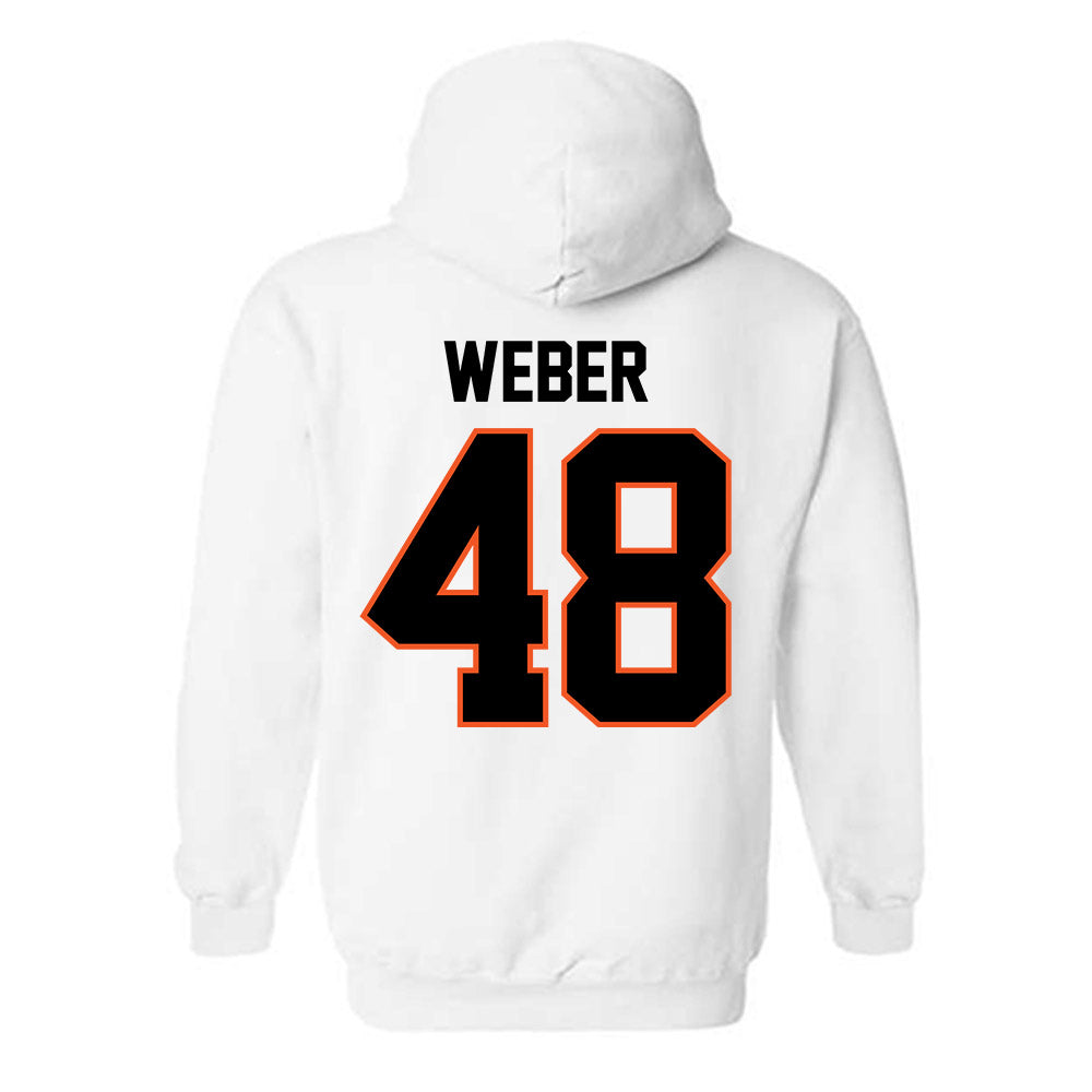 Oklahoma State - NCAA Baseball : Aaron Weber - Classic Shersey Hooded Sweatshirt-1