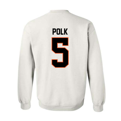 Oklahoma State - NCAA Football : Israel Polk - Classic Shersey Crewneck Sweatshirt-1