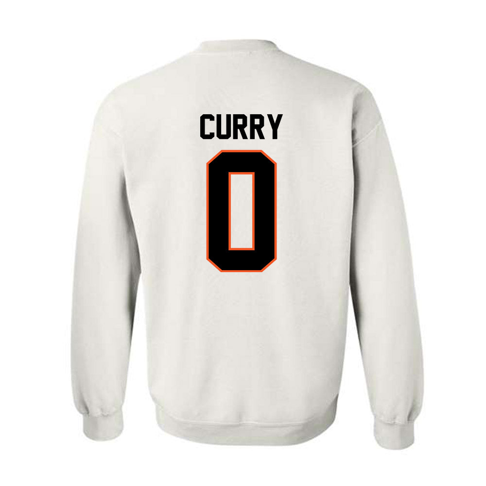 Oklahoma State - NCAA Men's Basketball : Jaylen Curry - Classic Shersey Crewneck Sweatshirt-1