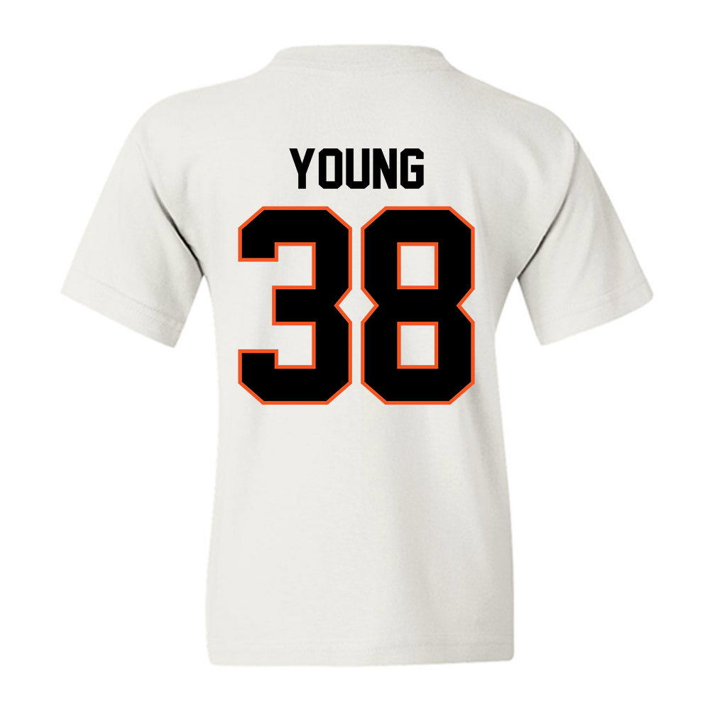 Oklahoma State - NCAA Football : Carlveon Young - Classic Shersey Youth T-Shirt-1
