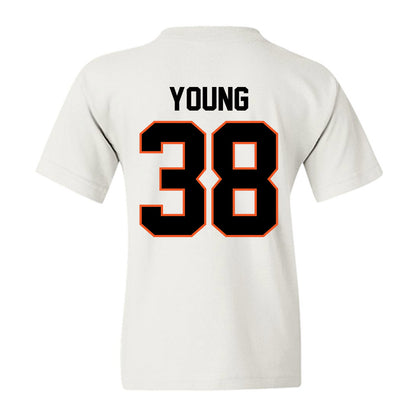 Oklahoma State - NCAA Football : Carlveon Young - Classic Shersey Youth T-Shirt-1