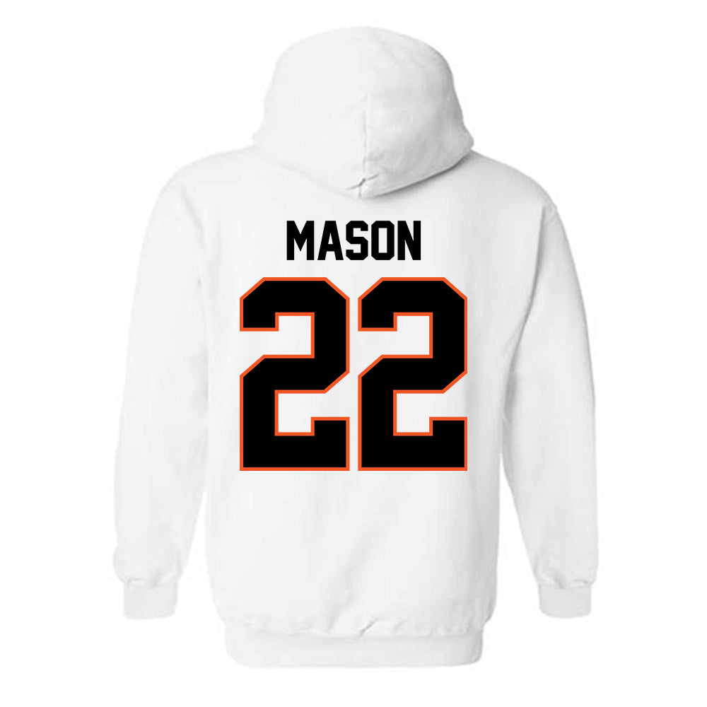 Oklahoma State - NCAA Football : William Mason - Classic Shersey Hooded Sweatshirt-1