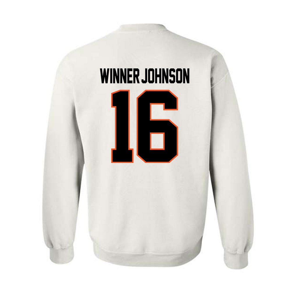 Oklahoma State - NCAA Football : Dallas Winner-Johnson - Classic Shersey Crewneck Sweatshirt-1