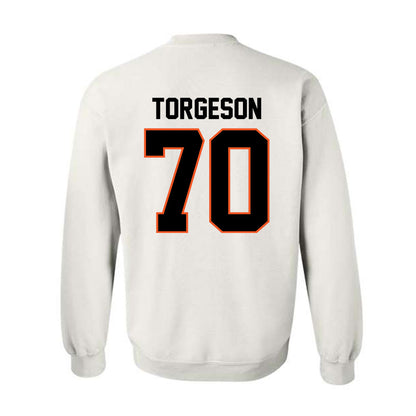 Oklahoma State - NCAA Football : Shaun Torgeson - Classic Shersey Crewneck Sweatshirt-1