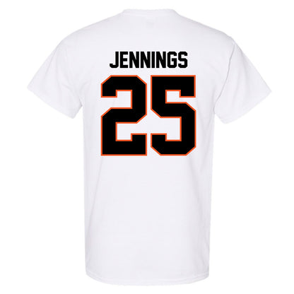 Oklahoma State - NCAA Men's Basketball : Robert Jennings - Classic Shersey T-Shirt-1
