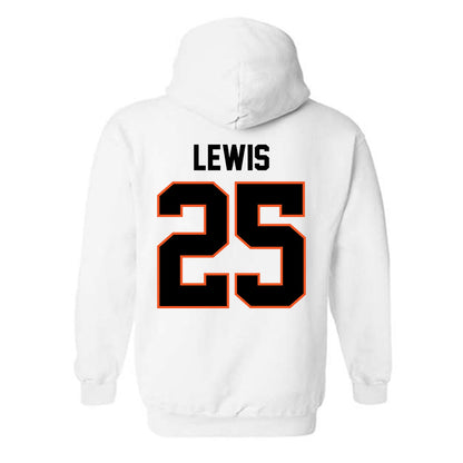 Oklahoma State - NCAA Football : Kollin Lewis - Classic Shersey Hooded Sweatshirt-1