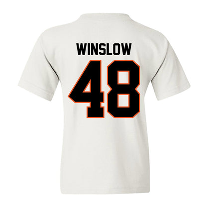 Oklahoma State - NCAA Baseball : Drew Winslow - Classic Shersey Youth T-Shirt-1