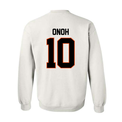 Oklahoma State - NCAA Women's Basketball : Favour Onoh - Classic Shersey Crewneck Sweatshirt-1