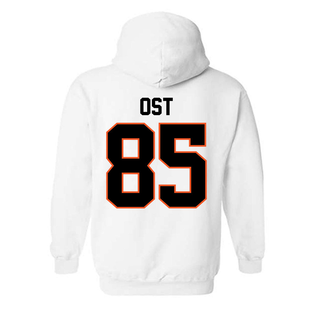Oklahoma State - NCAA Football : Nate Ost - Classic Shersey Hooded Sweatshirt-1