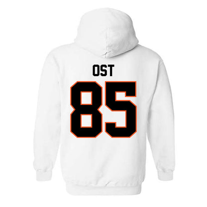 Oklahoma State - NCAA Football : Nate Ost - Classic Shersey Hooded Sweatshirt-1