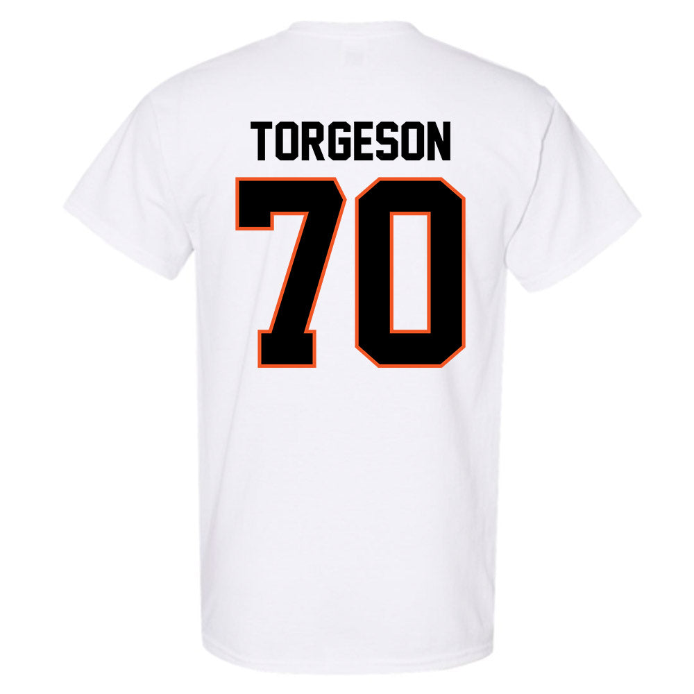 Oklahoma State - NCAA Football : Shaun Torgeson - Classic Shersey T-Shirt-1