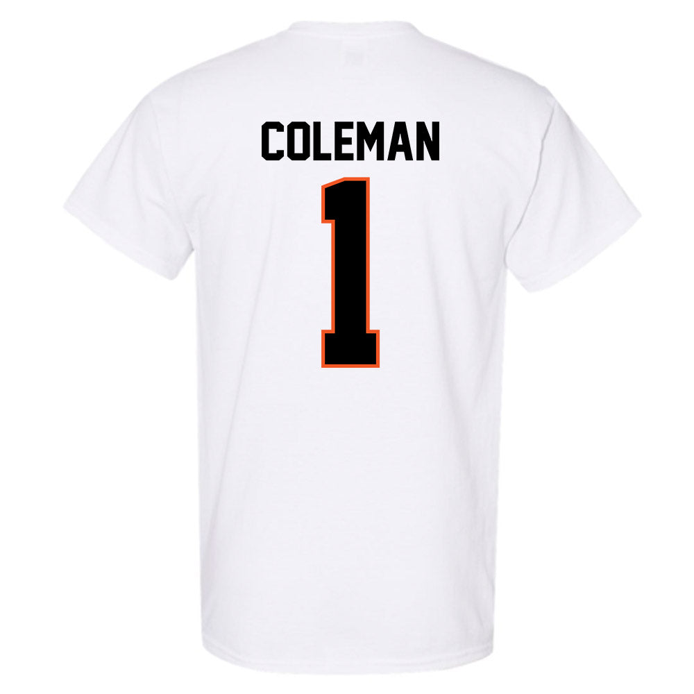 Oklahoma State - NCAA Football : Miles Coleman - Classic Shersey T-Shirt-1