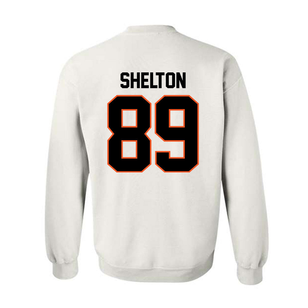 Oklahoma State - NCAA Football : Quincy Shelton - Classic Shersey Crewneck Sweatshirt-1