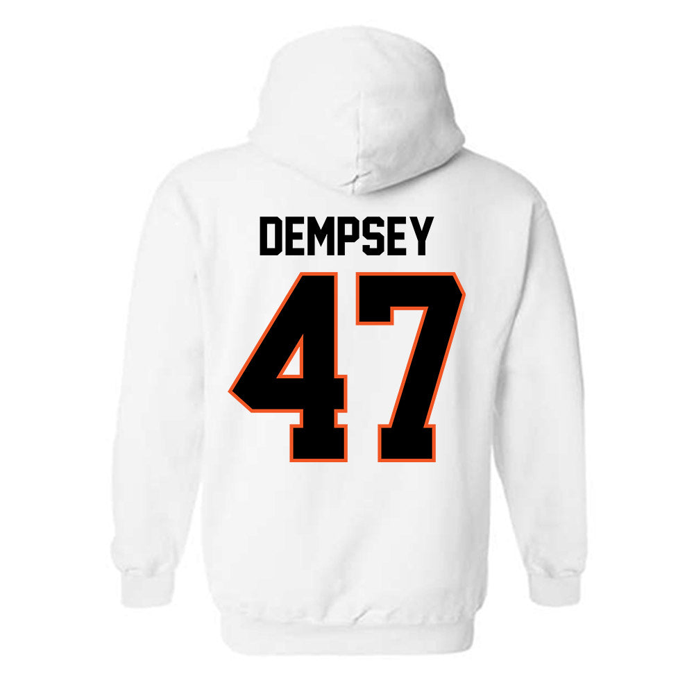 Oklahoma State - NCAA Football : Harrison Dempsey - Classic Shersey Hooded Sweatshirt-1