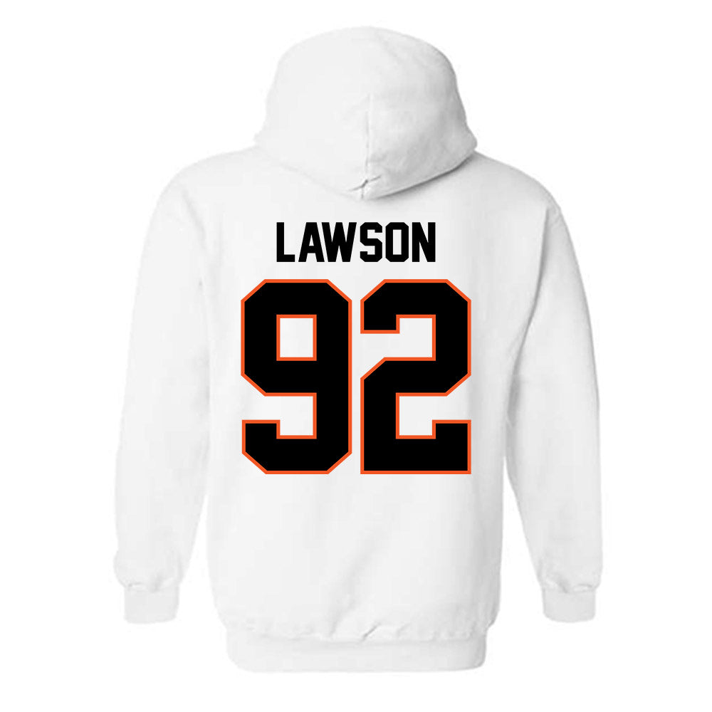 Oklahoma State - NCAA Football : Jerry Lawson - Classic Shersey Hooded Sweatshirt-1