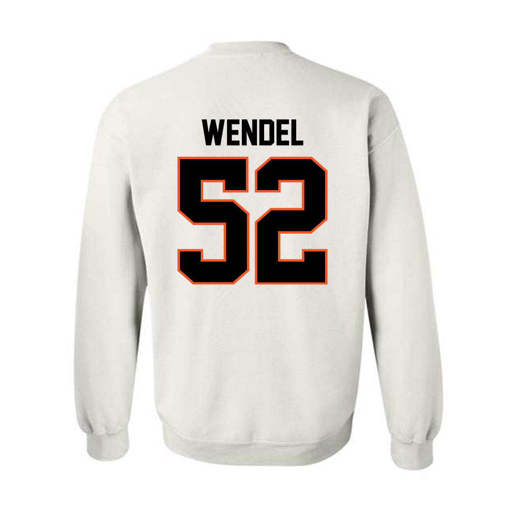 Oklahoma State - NCAA Football : Beau Wendel - Classic Shersey Crewneck Sweatshirt-1