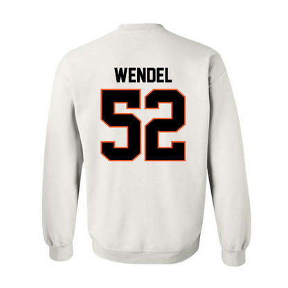 Oklahoma State - NCAA Football : Beau Wendel - Classic Shersey Crewneck Sweatshirt-1