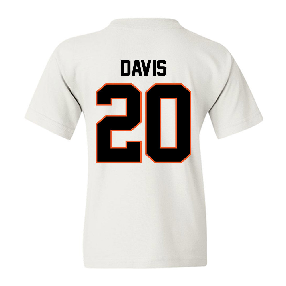 Oklahoma State - NCAA Football : Taurean Davis - Classic Shersey Youth T-Shirt-1