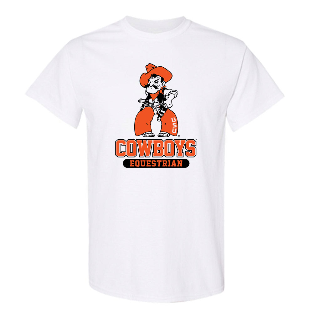 Oklahoma State - NCAA Equestrian : Lily Thorpe - Classic Shersey T-Shirt-1