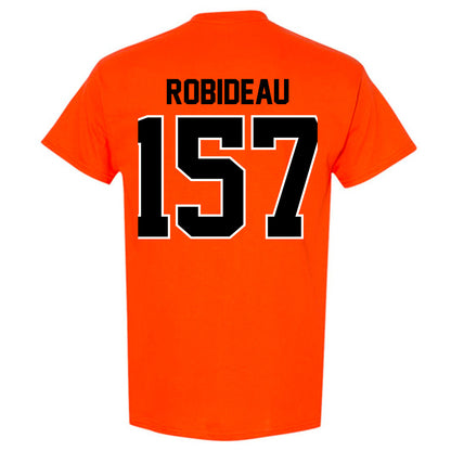 Oklahoma State - NCAA Wrestling : Landon Robideau - Classic Shersey T-Shirt-1