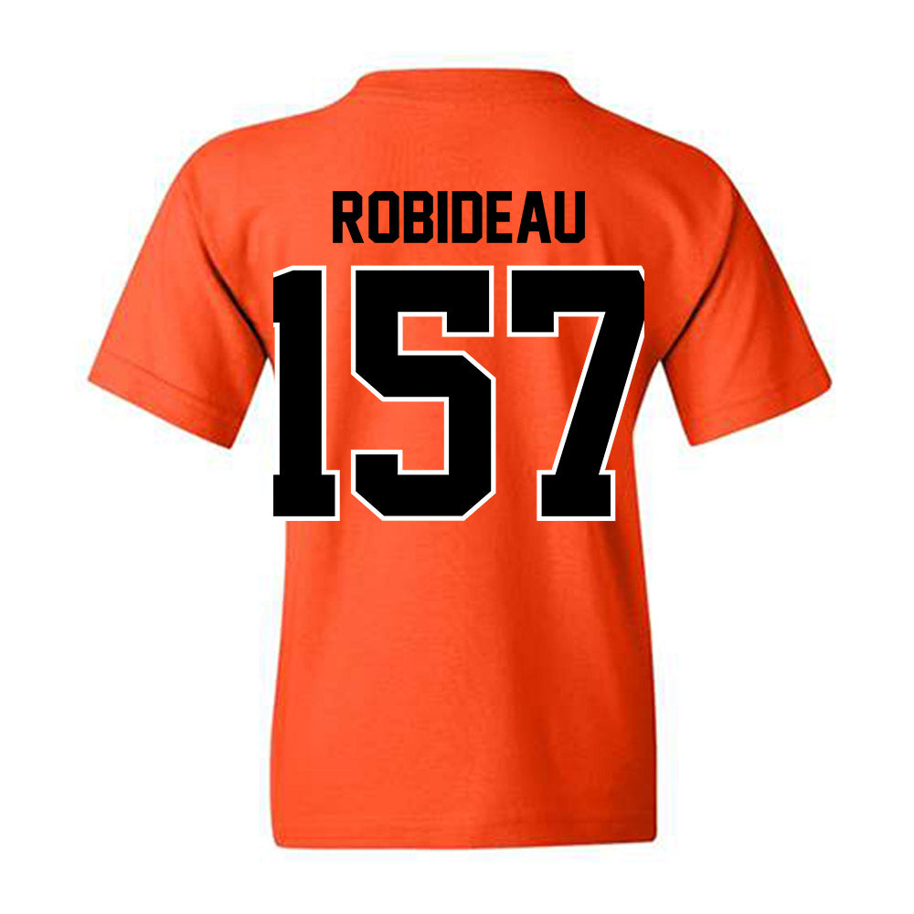 Oklahoma State - NCAA Wrestling : Landon Robideau - Classic Shersey Youth T-Shirt-1