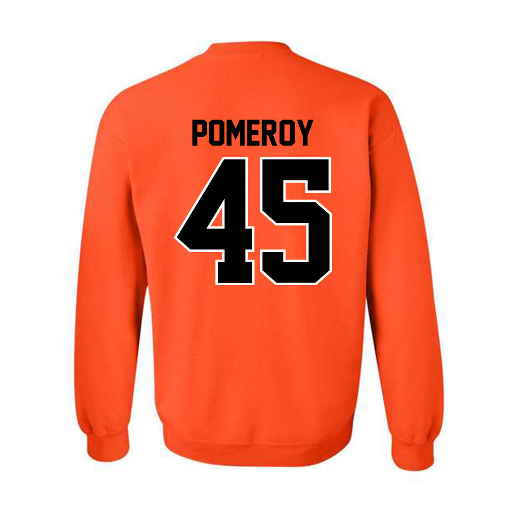 Oklahoma State - NCAA Baseball : Deacon Pomeroy - Classic Shersey Crewneck Sweatshirt-1