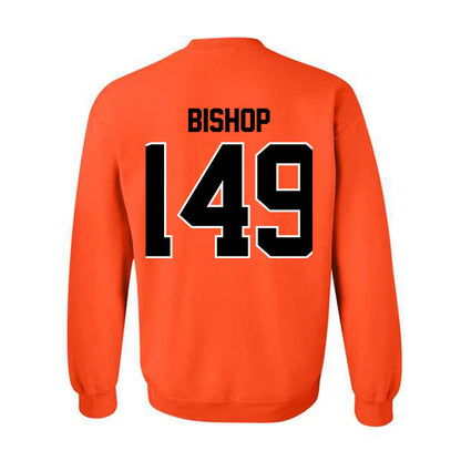 Oklahoma State - NCAA Wrestling : Max Bishop - Classic Shersey Crewneck Sweatshirt-1