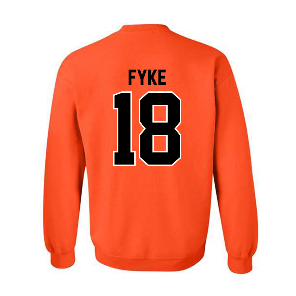 Oklahoma State - NCAA Baseball : Kai Fyke - Classic Shersey Crewneck Sweatshirt-1